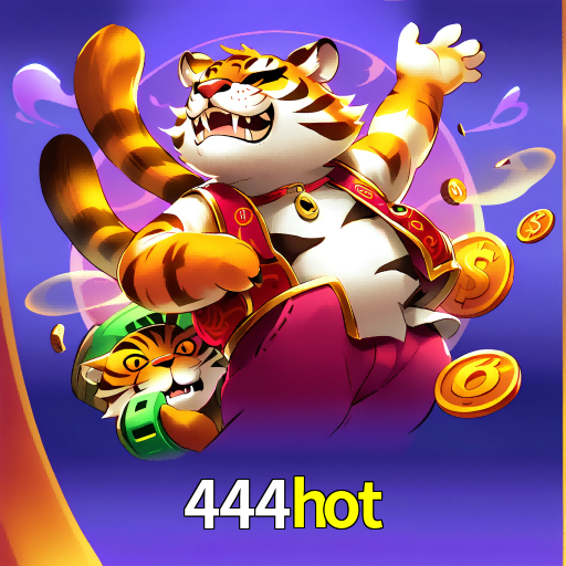 Imagem promocional da 444hot mostrando a plataforma e suas vantagens